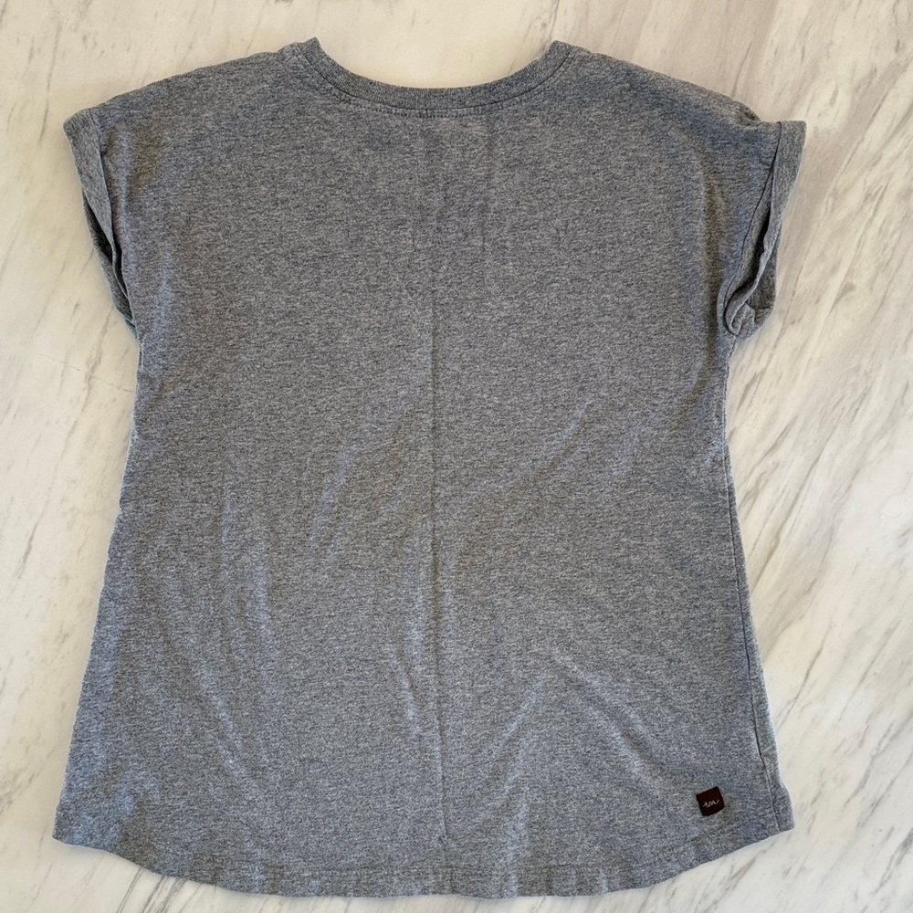 Tea Collection Girls Gray Tunic Shirt with Horse Print. Size 5. - Picture 3 of 3